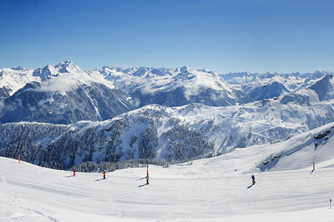 Ski slope- artificial snow